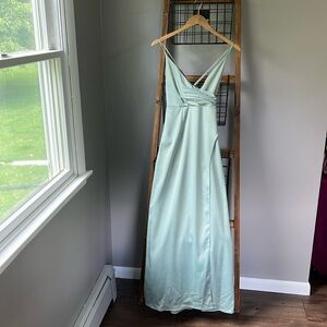 Lulus Sage green bridesmaid dress size XS